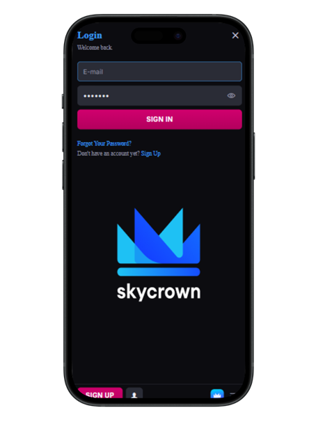 sky crown casino online login